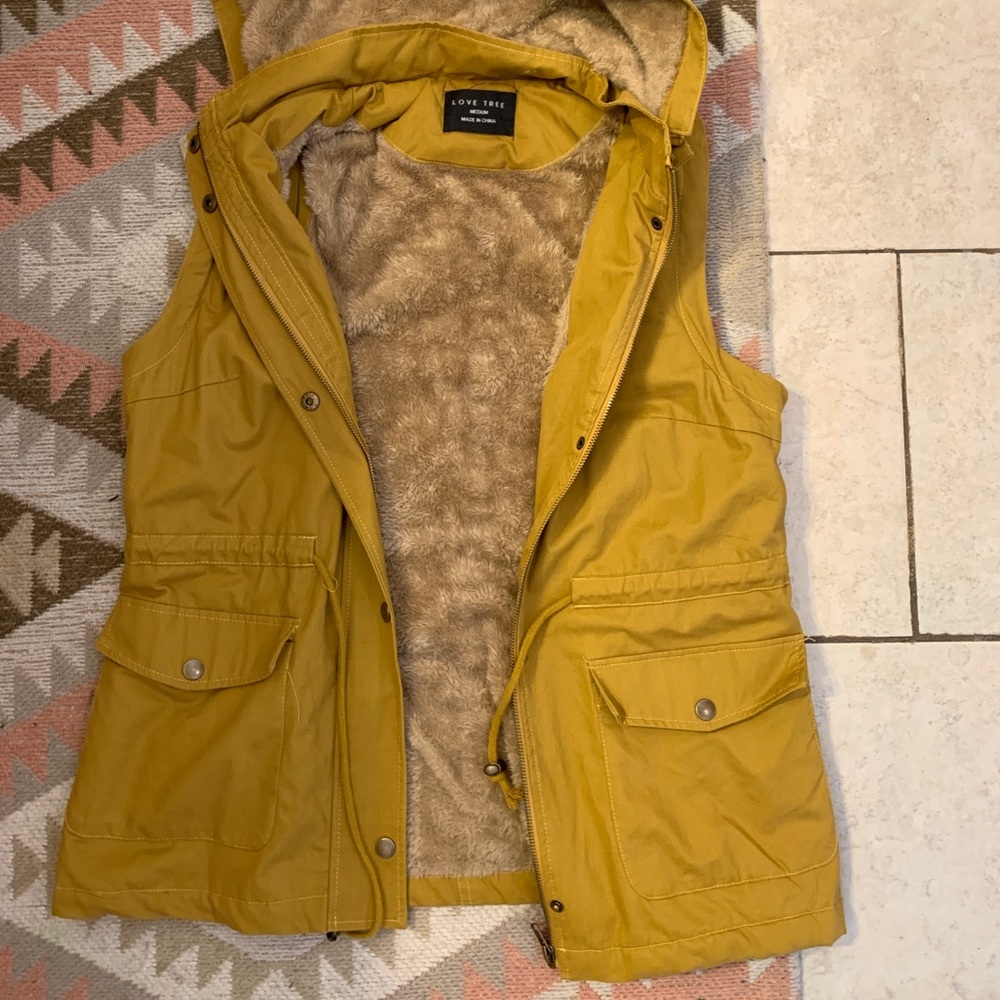 Mustard Yellow vest